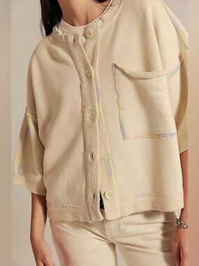 FREE PEOPLE MATILDA SWEATSHIRT NWT Size XL